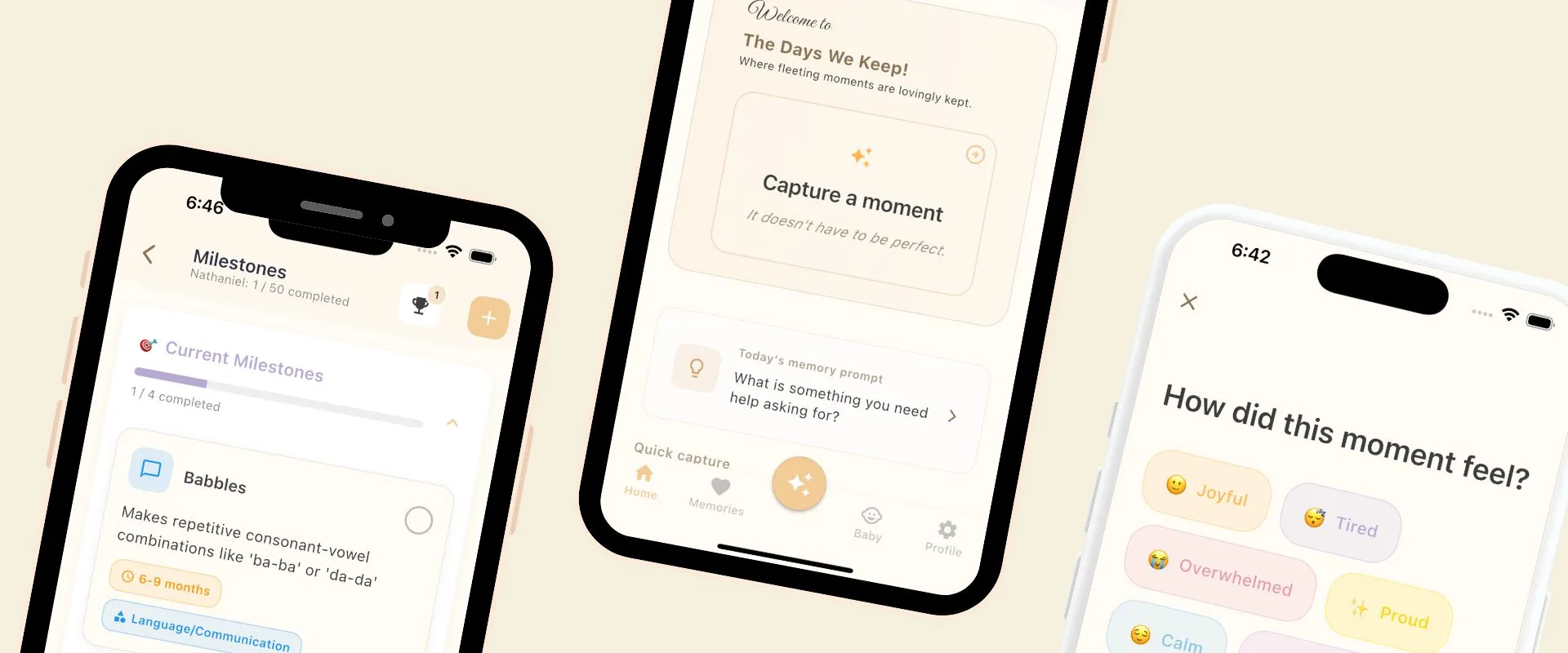 The Days We Keep App
