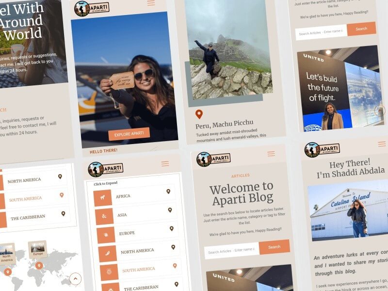 Home Page Screenshot